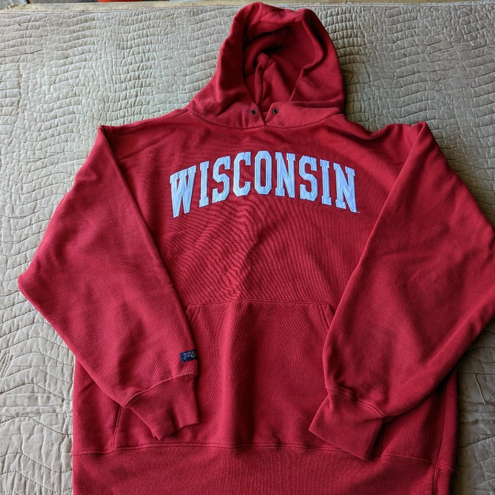 Wisconsin Sweatshirt Hoodie with Pockets